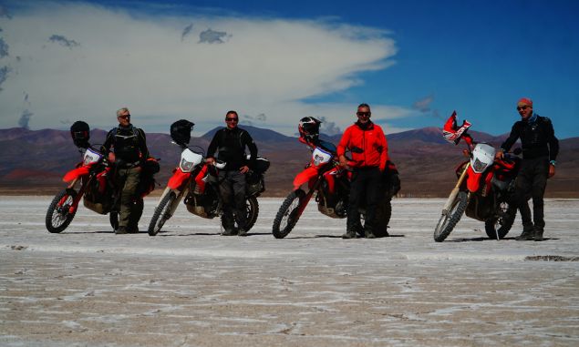 Motorradtour entlang der Anden